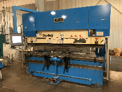 Enu650T cnc control retrofit on Darley EHP150 press brake. Press brake cnc controls, press brake cnc retrofit with Enu650T.