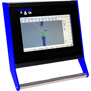 Enu46T press brake control offers a simple MDI along with graphical programming. CNC control retrofit and press brake controller upgrades for all press brakes.