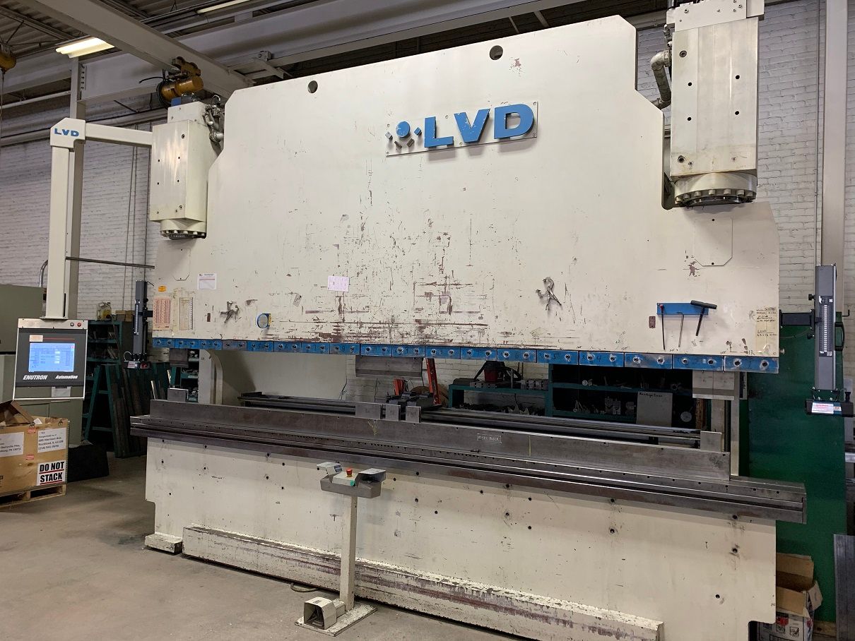 Complete CNC control upgrades and solutions to retrofit your older LVD press brake with modern technology. CNC control upgrades featuring graphics.